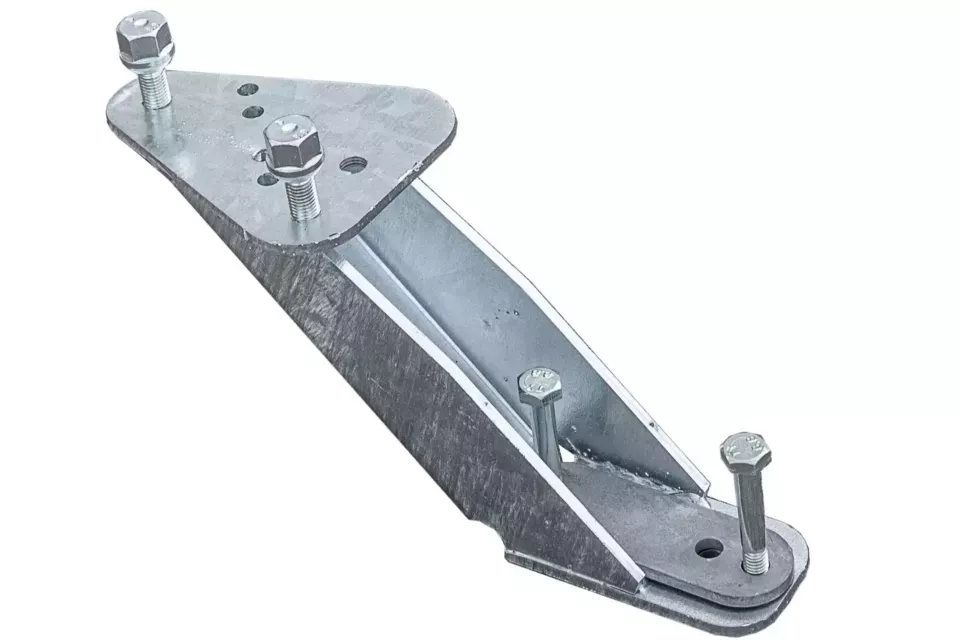 Varapyörän pidike pystysuora, (putki 60-80mm) sopii veneperävaunuihin BP1600/1800 ja alustaperävaunuihin CP400-600.